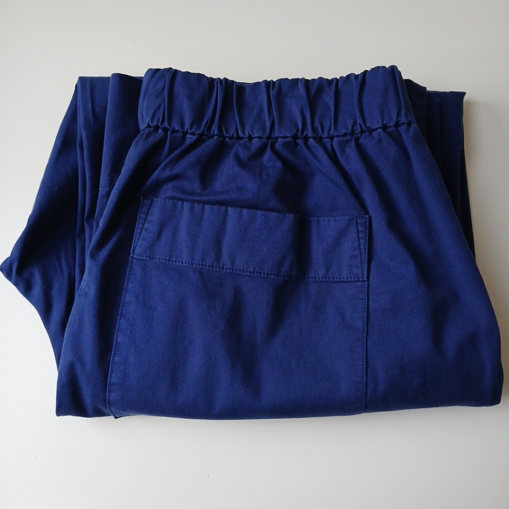 Everlane Easy Straight Leg Pants Blue Women's 14 - Picture 6 of 6